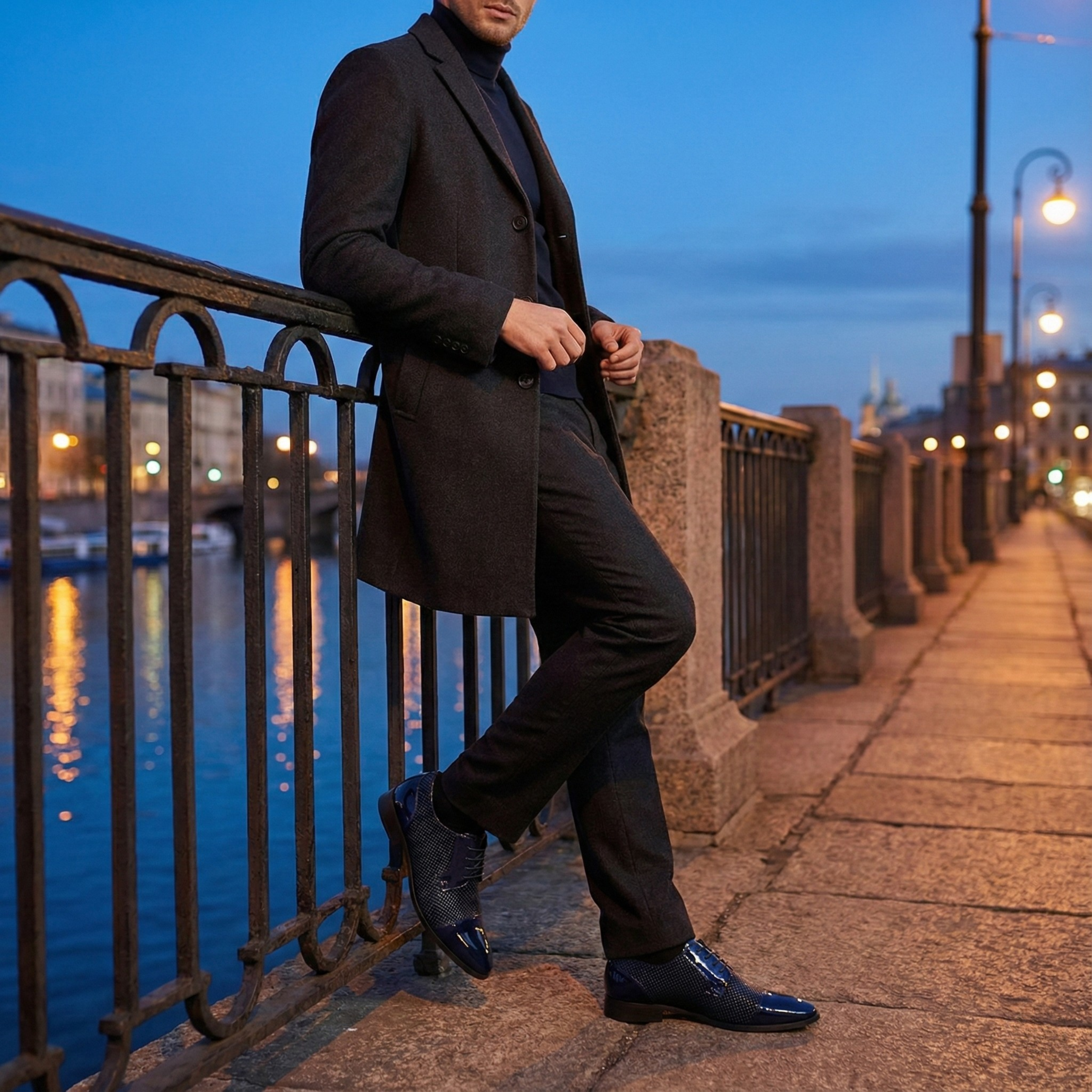 Classic Black Oxford Shoes