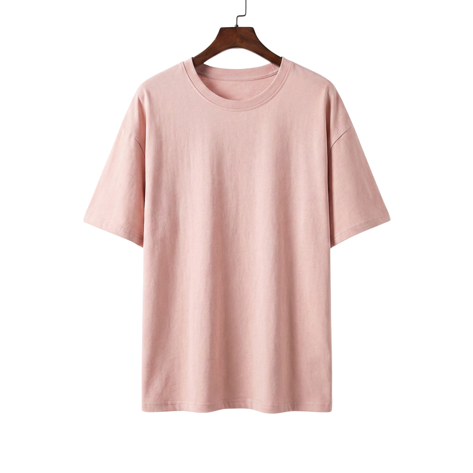 Men’s Oversized Pink Hip Hop T-Shirt – The Crew