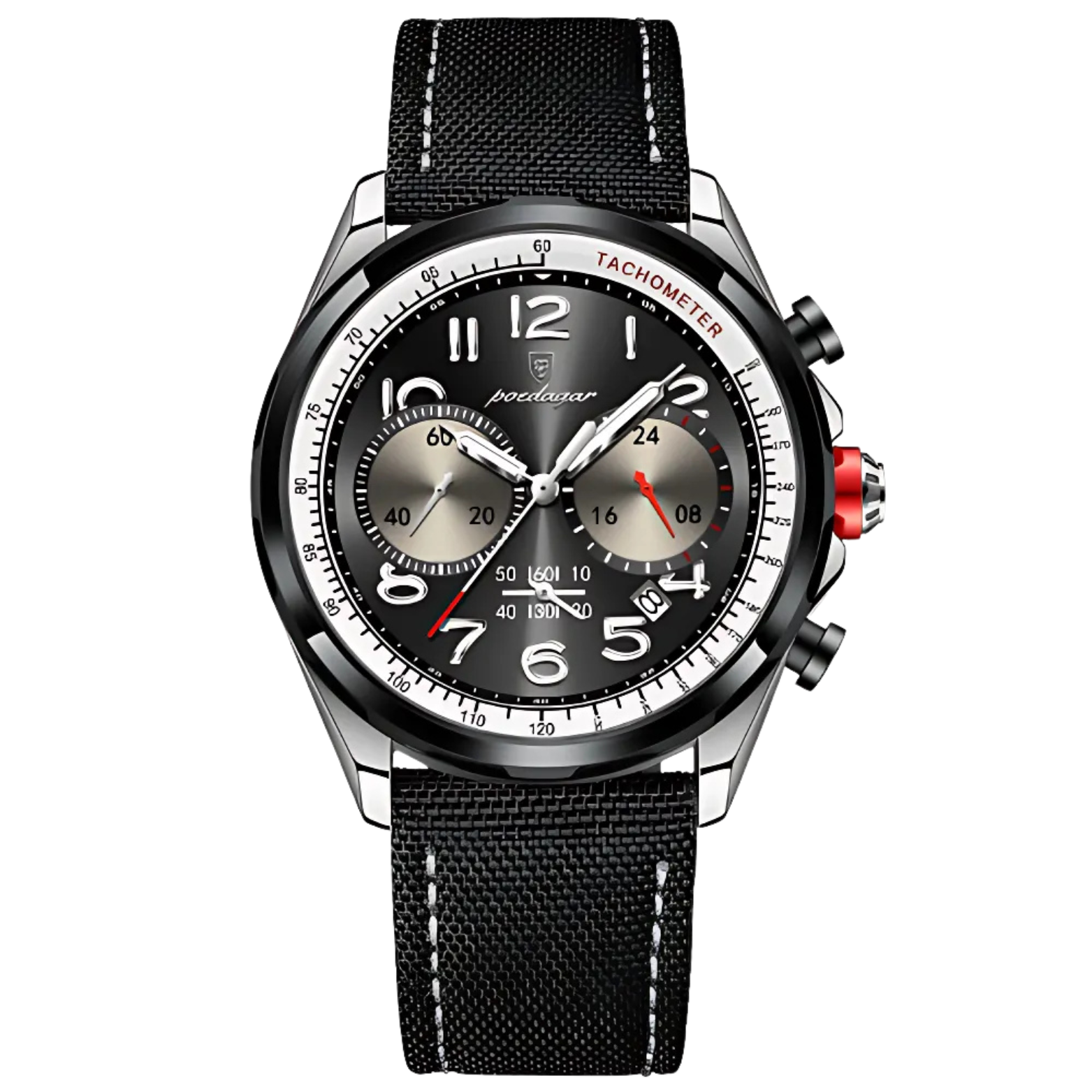 Chrono Leather Watch