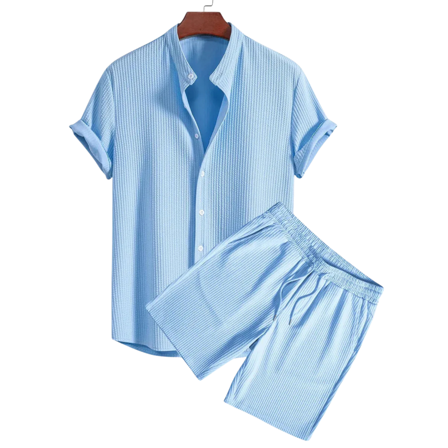 Summer Shirt and Shorts Set