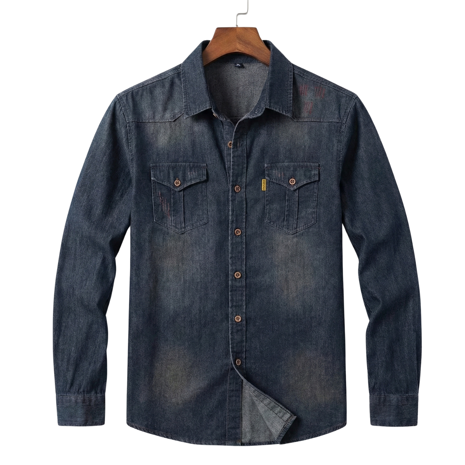 Slim Fit Denim Shirt