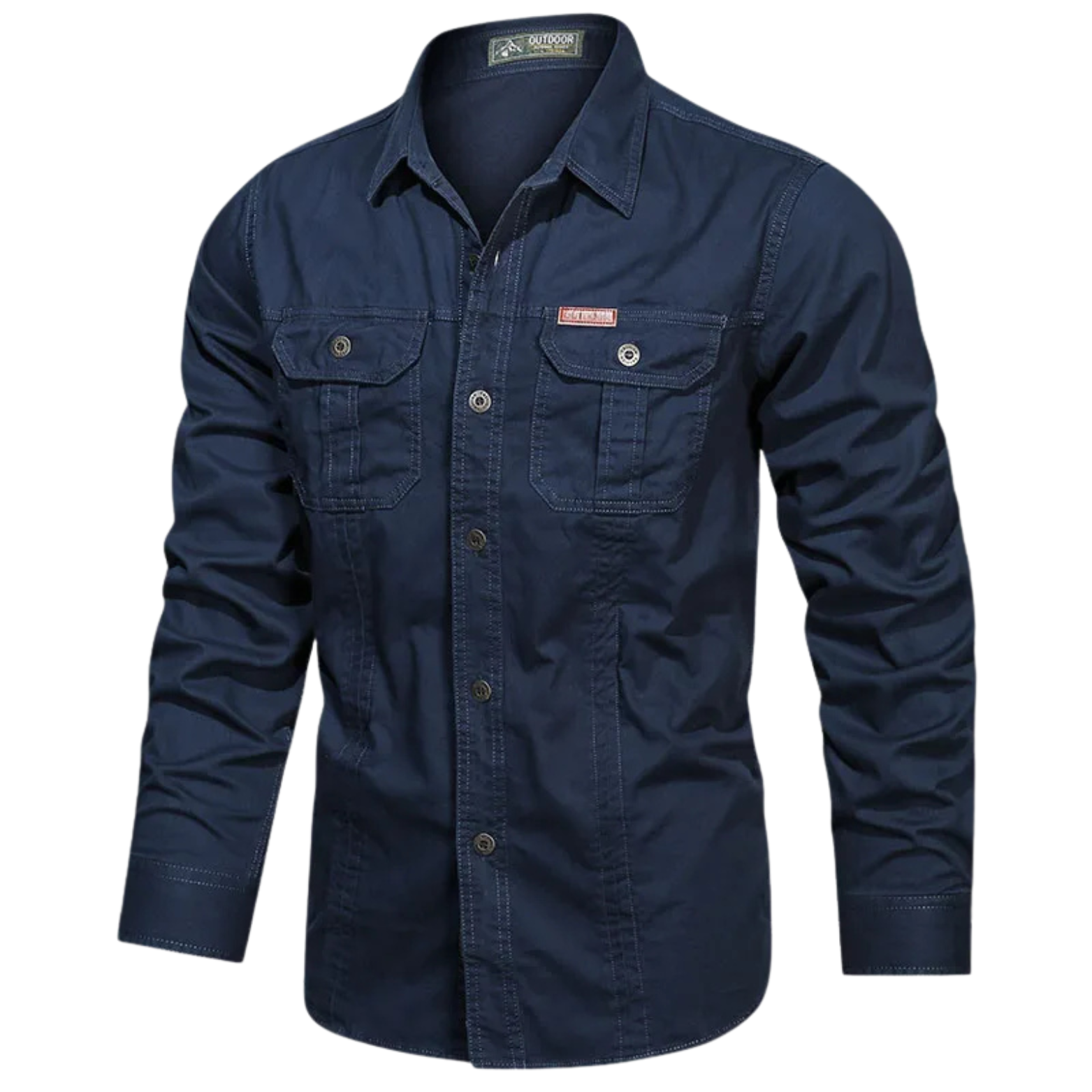 Military Cargo Overshirt
