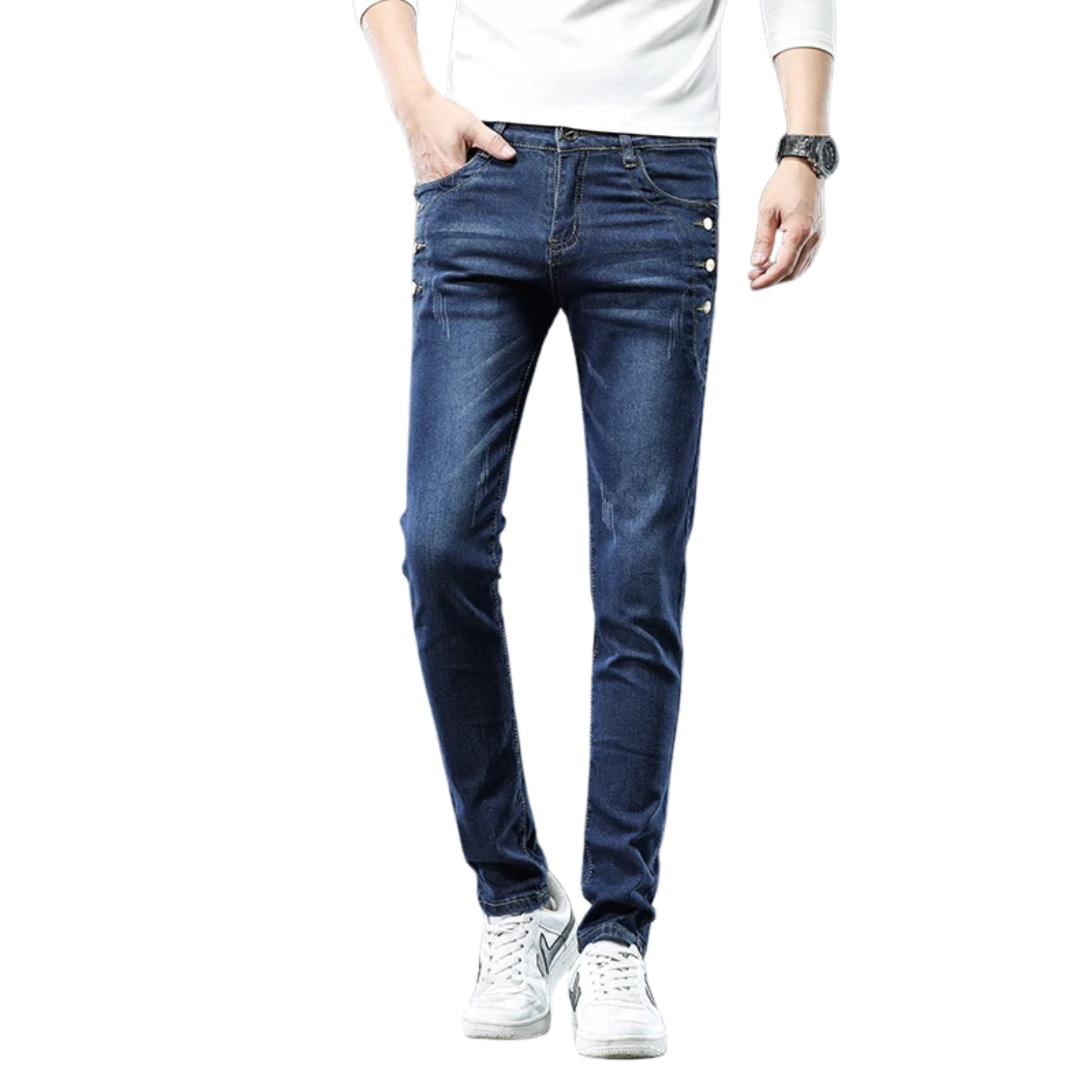 Jeans Corte Slim Casuales