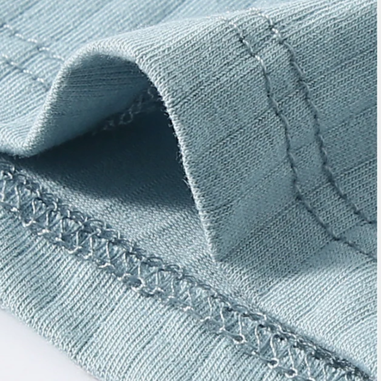 Men’s Cotton Thermal Boxers Stitching Detail – The Crew