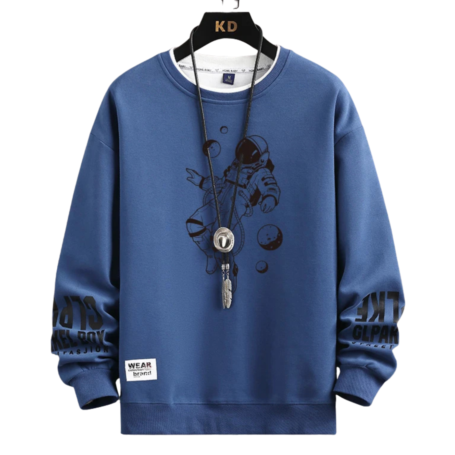 Moon Print Men’s Sweatshirt