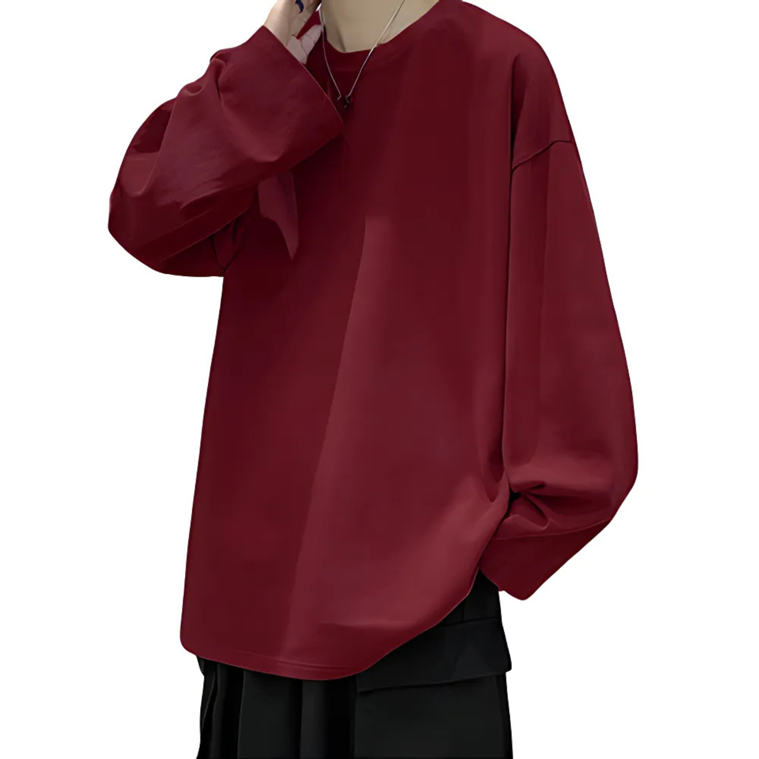 Oversized cotton T-shirt