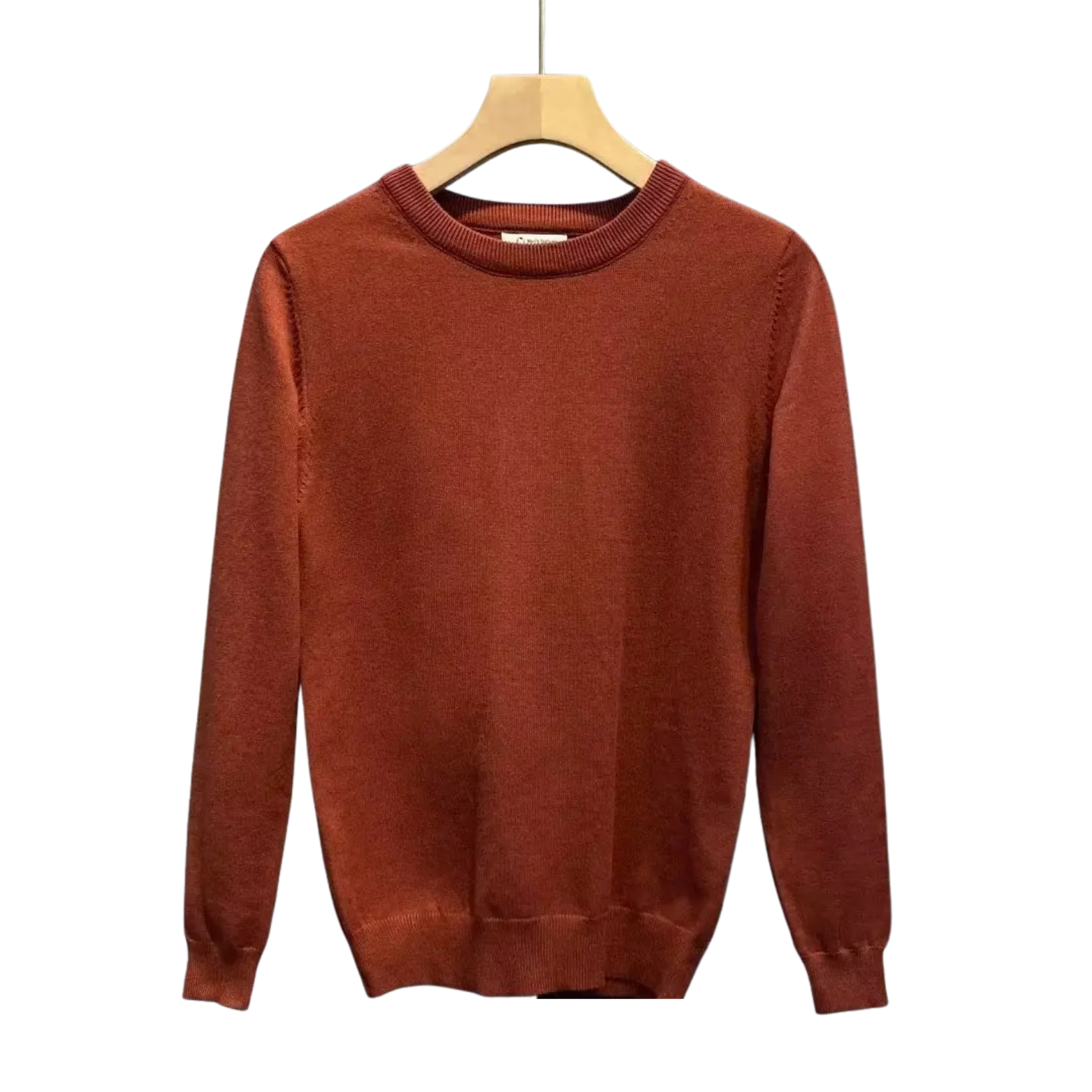 Korean Slim Black Sweater