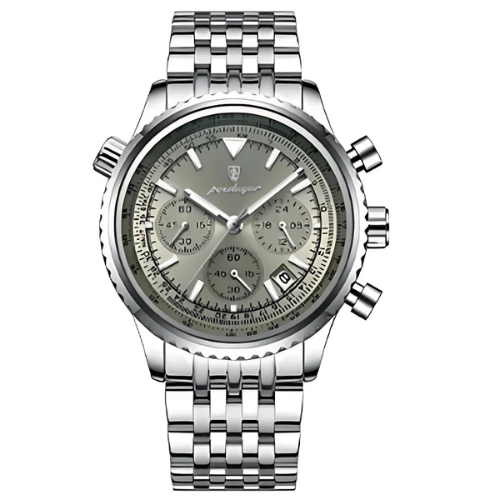 Steel military watch