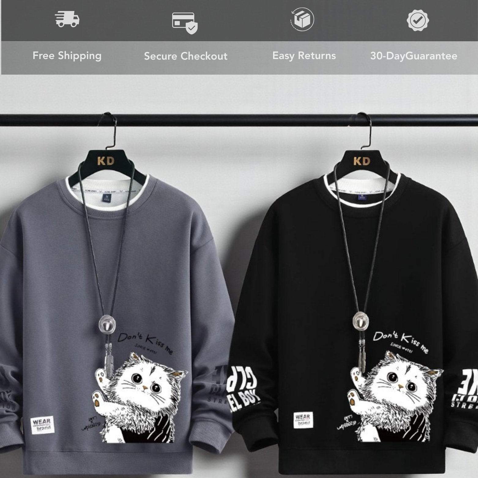 Don't Kiss Me Cat Tee