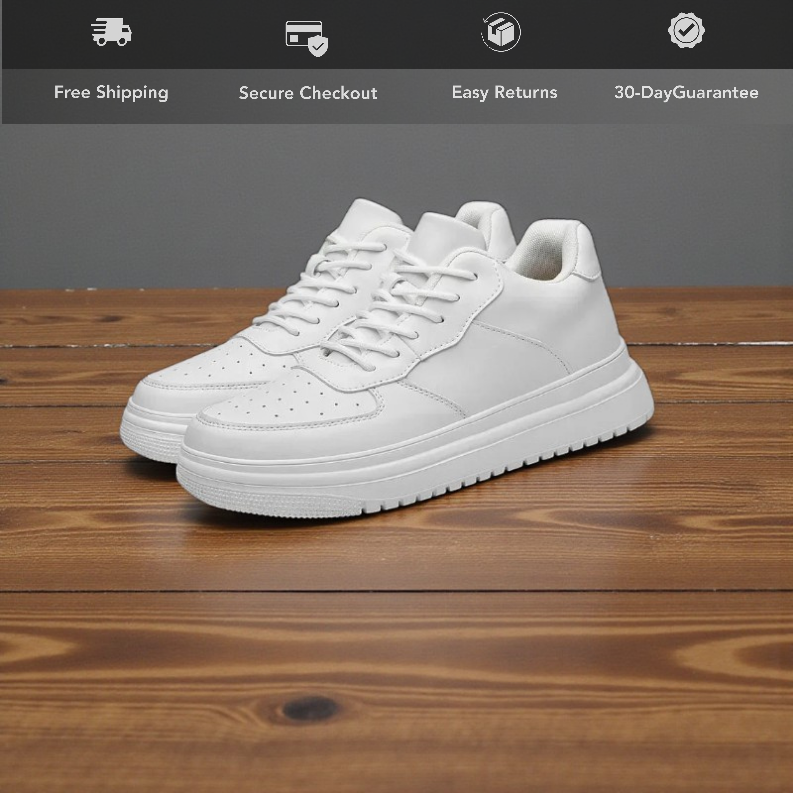 Invisible Height Boost Sneakers