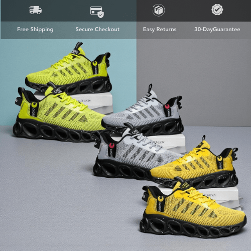 Men’s Shock - Absorbing Blade Sneakers – Running Shoes - The Crew