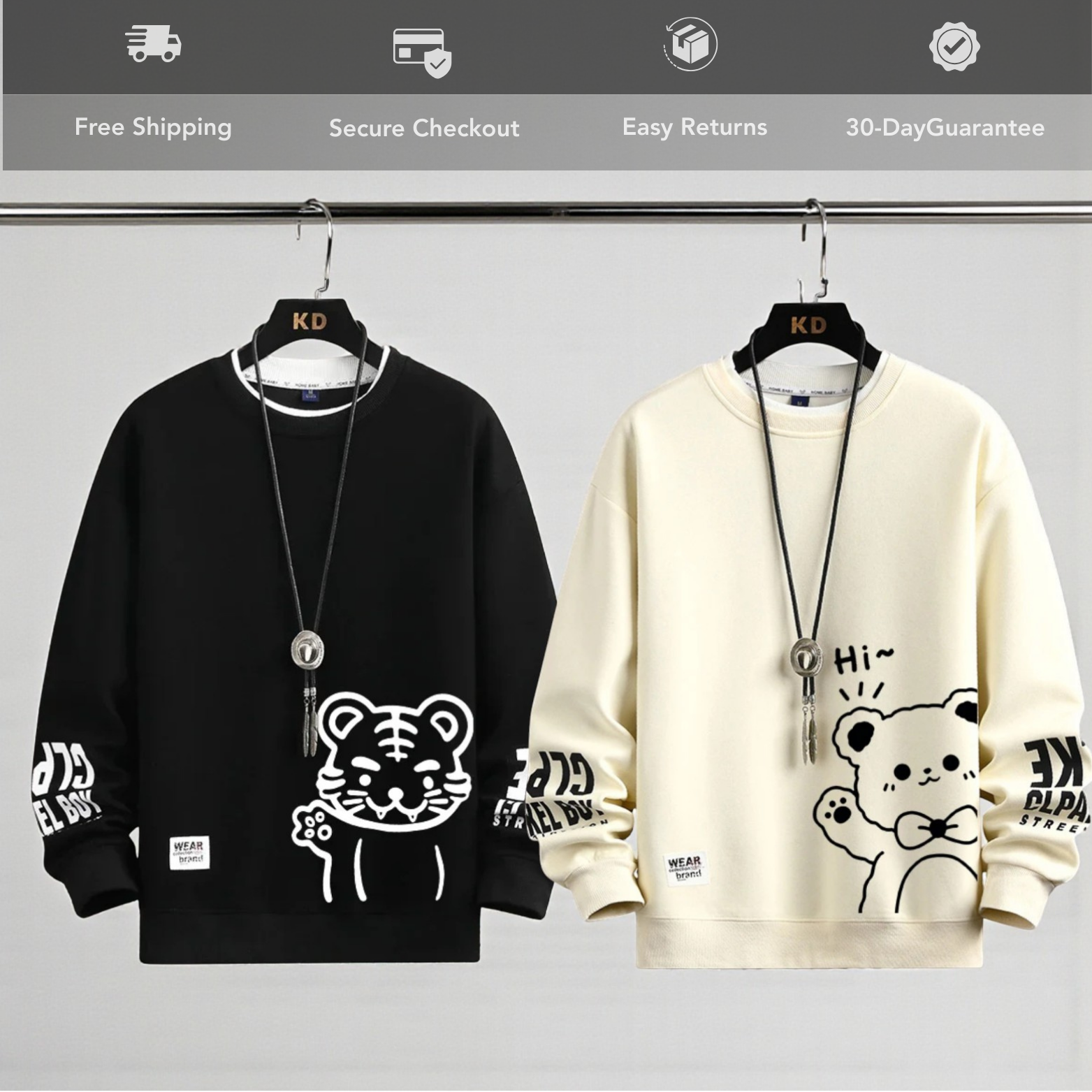 Japanese Tiger Street Sweatshirt