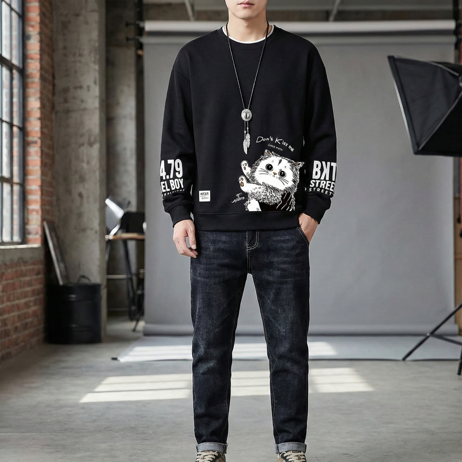 Don't Kiss Me Cat Tee