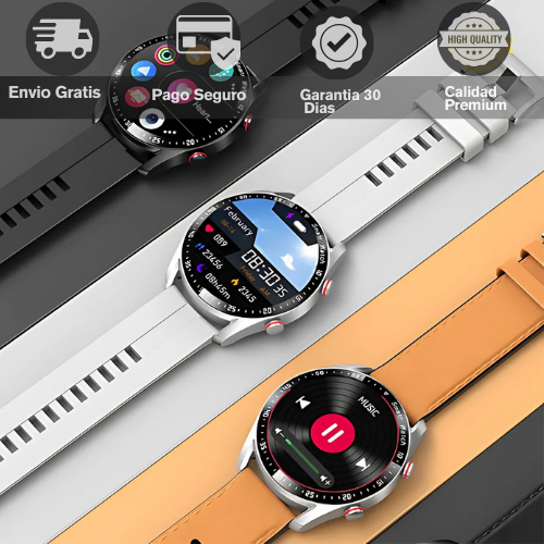 Reloj inteligente ECG Bluetooth fitness