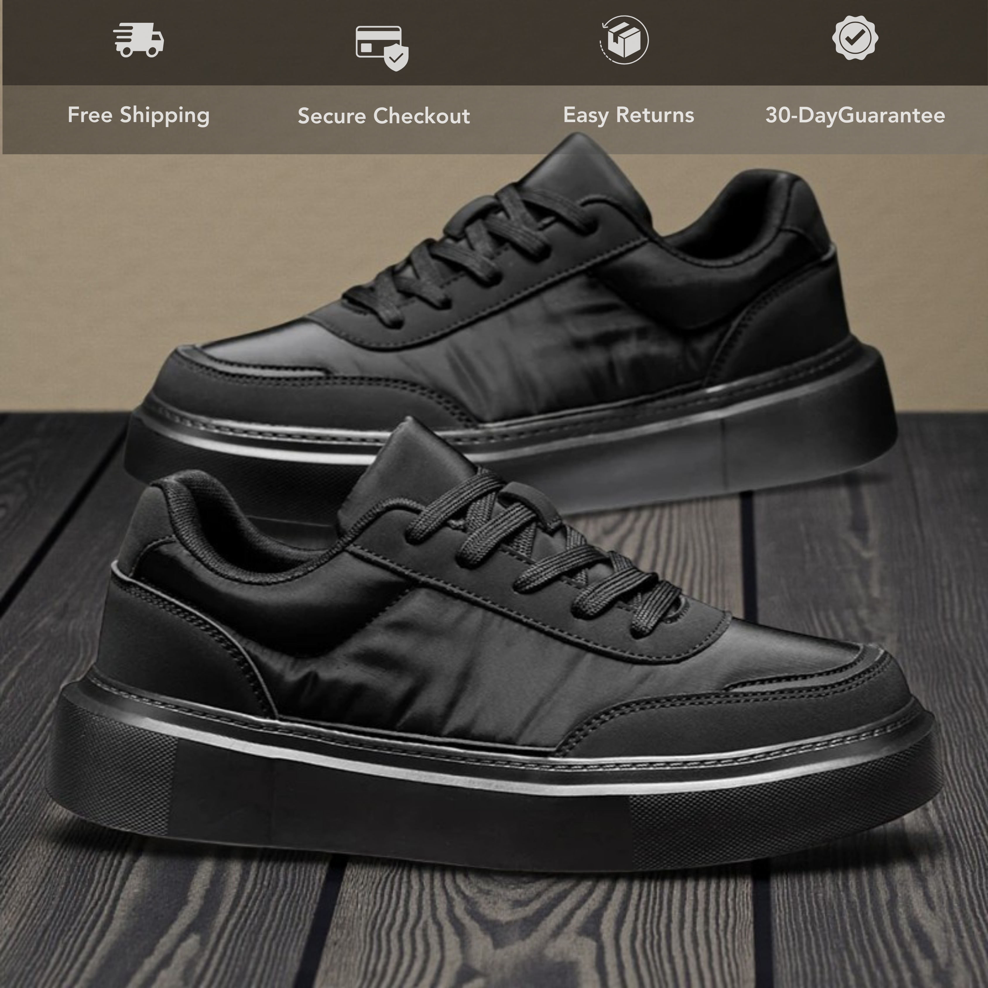 Rugged Men’s Outdoor Sneakers