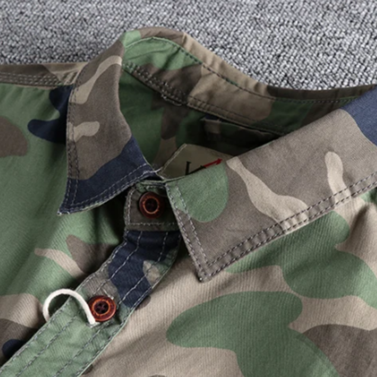 Camouflage Cargo Hiking Shirt