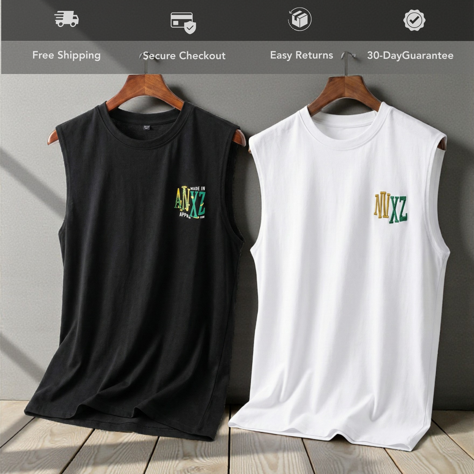 Retro Quick-Dry Sport Vest