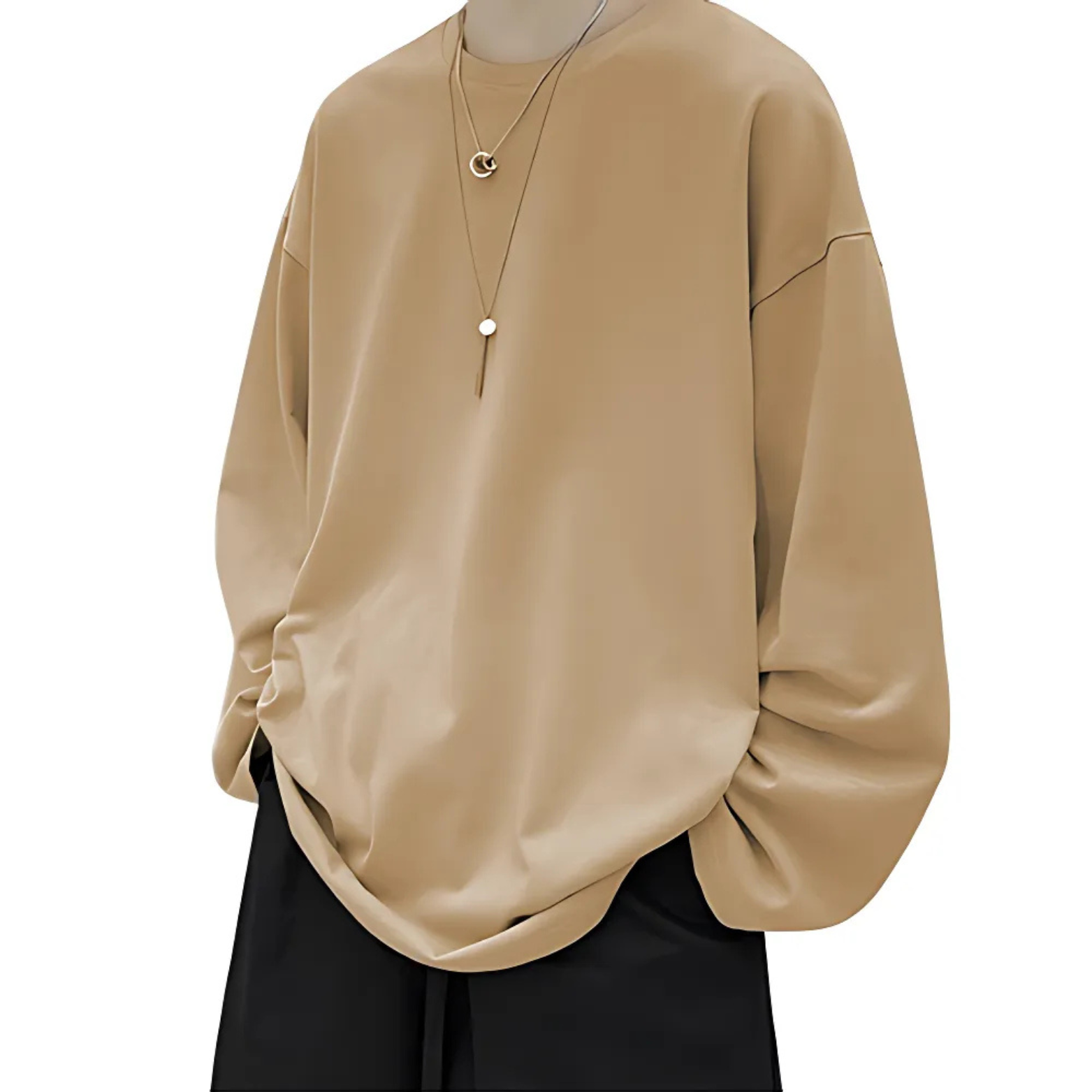 Oversized cotton T-shirt