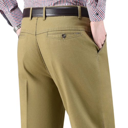 Formal cotton pants