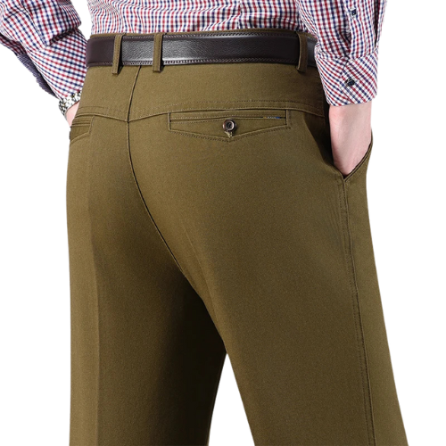 Formal cotton pants