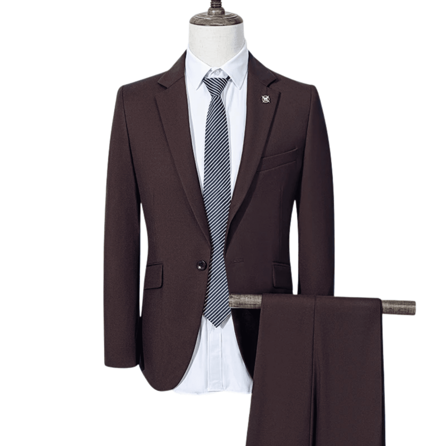 Men’s Premium Slim Fit Suit – Modern Formalwear - The Crew