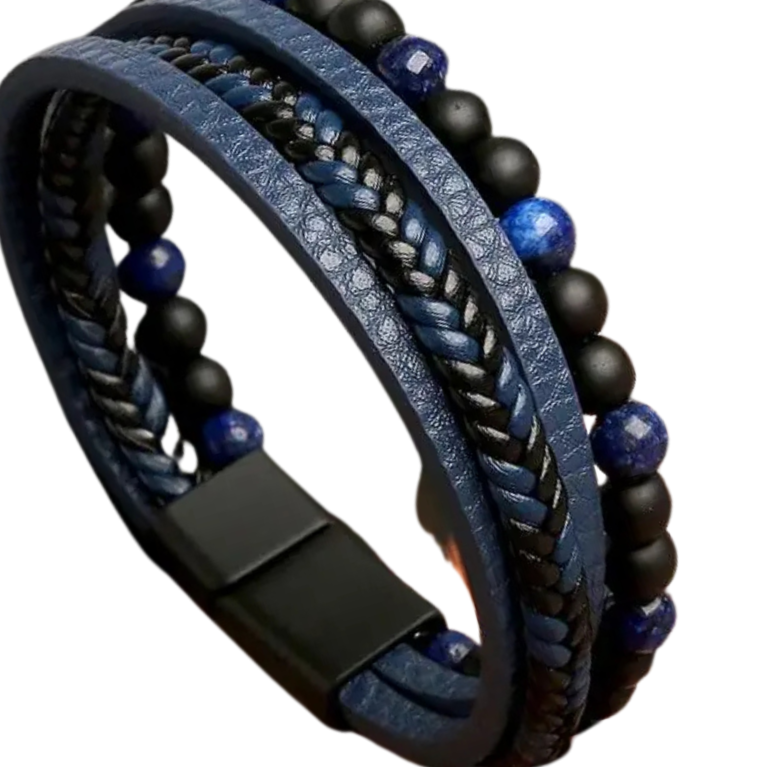 Classic woven leather bracelet