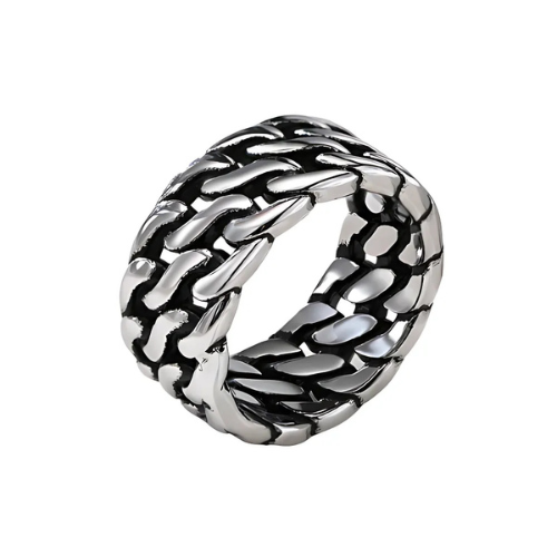 Vintage Double Cuban Ring