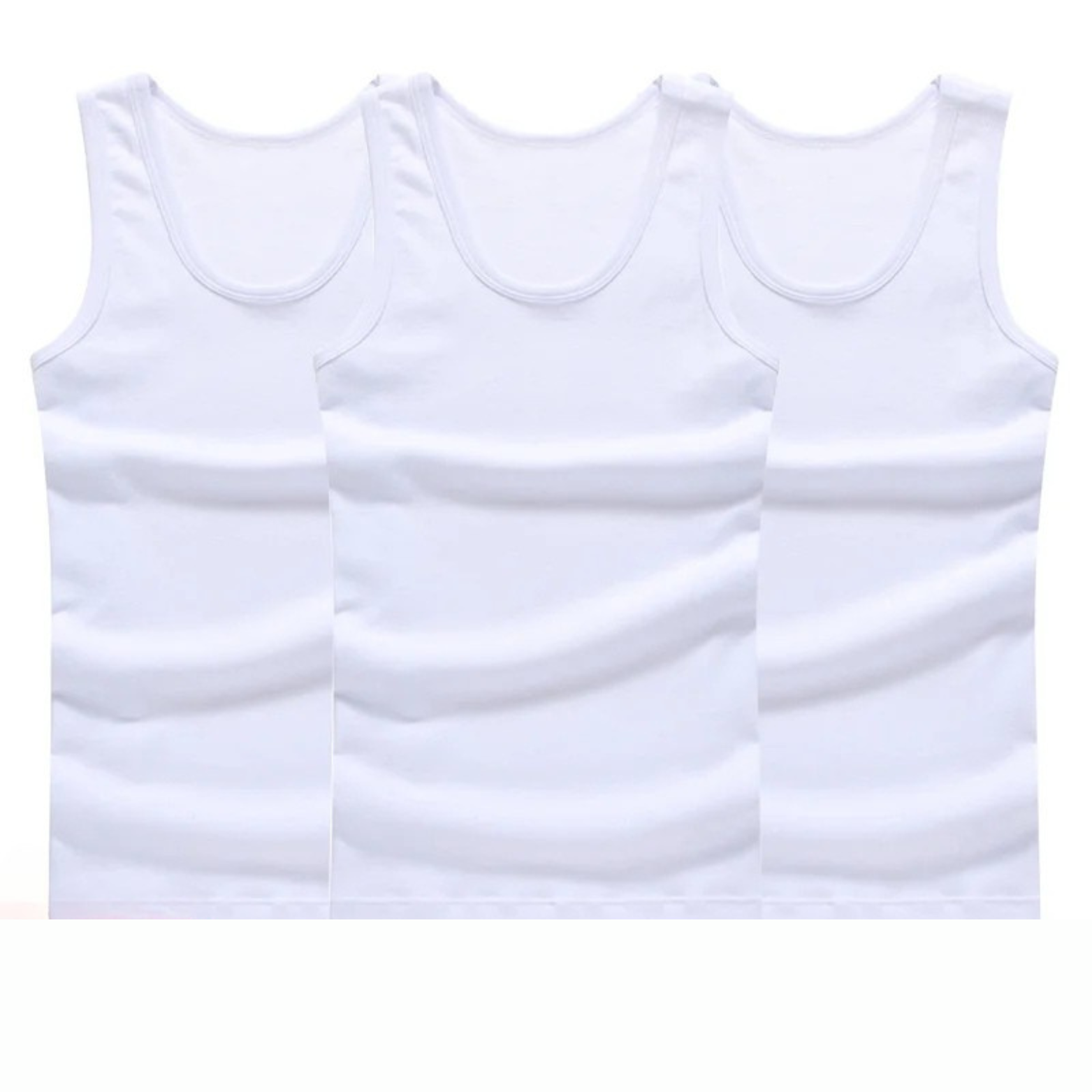 Cotton Sleeveless T-Shirt
