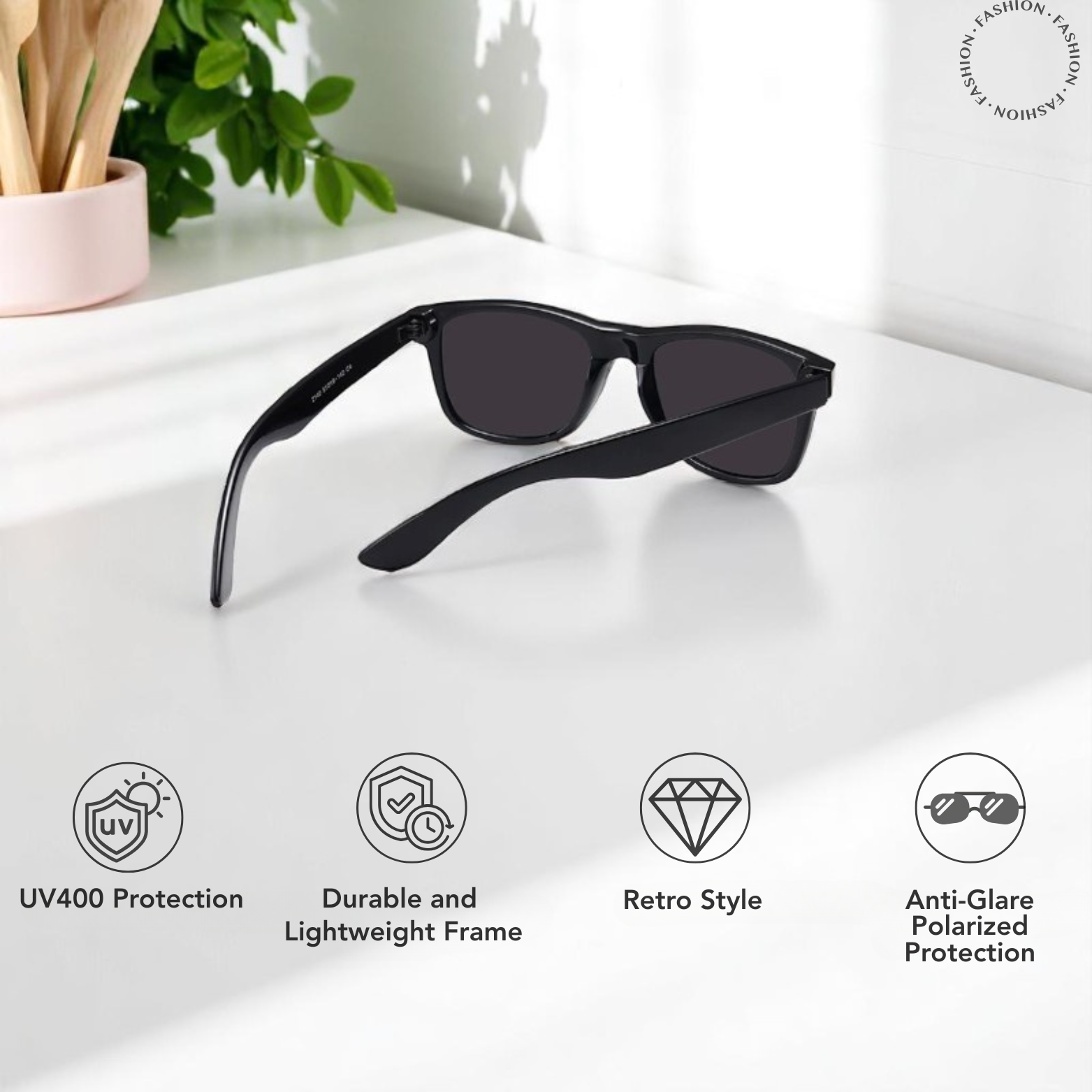 UV400 Polarized Retro Glasses