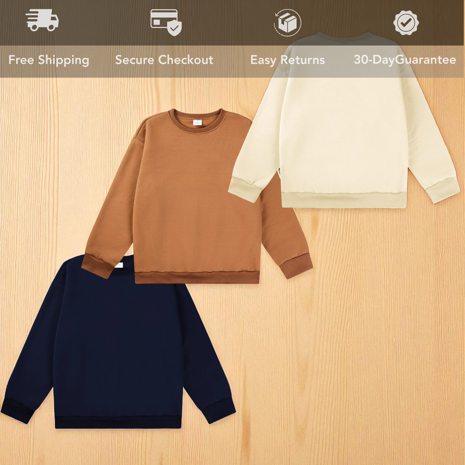 Men’s Oversized design Breathable Cotton Sweatshirt