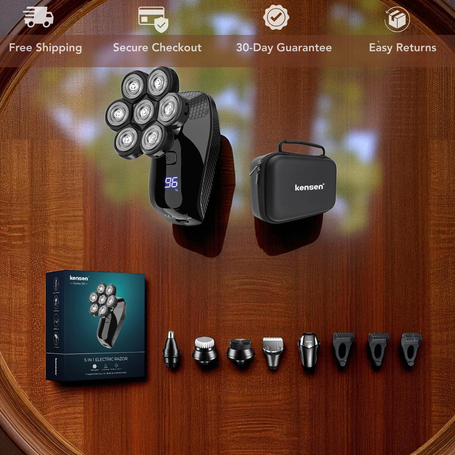 5-in-1 Electric Shaver