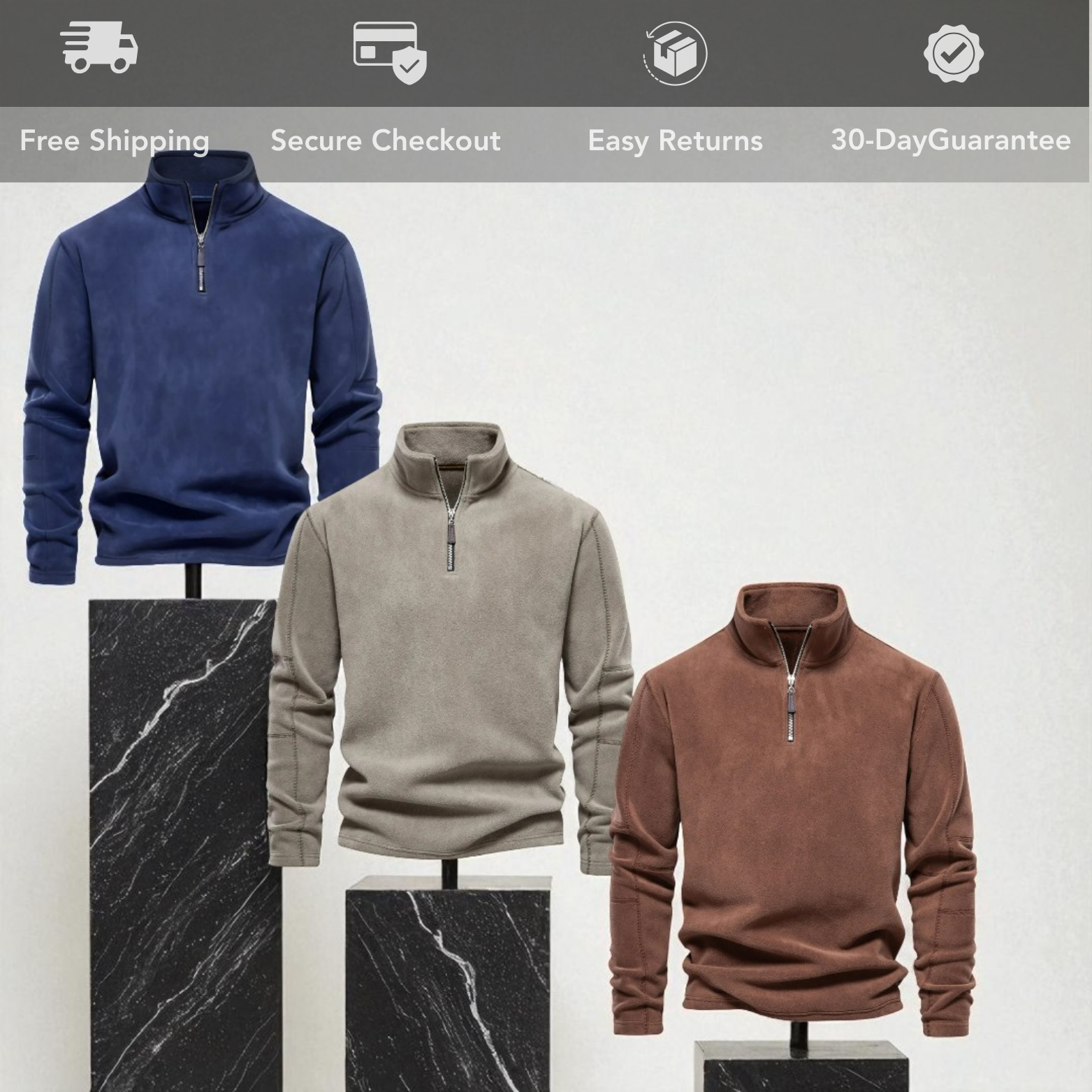 Men's Warm Fleece Jacket