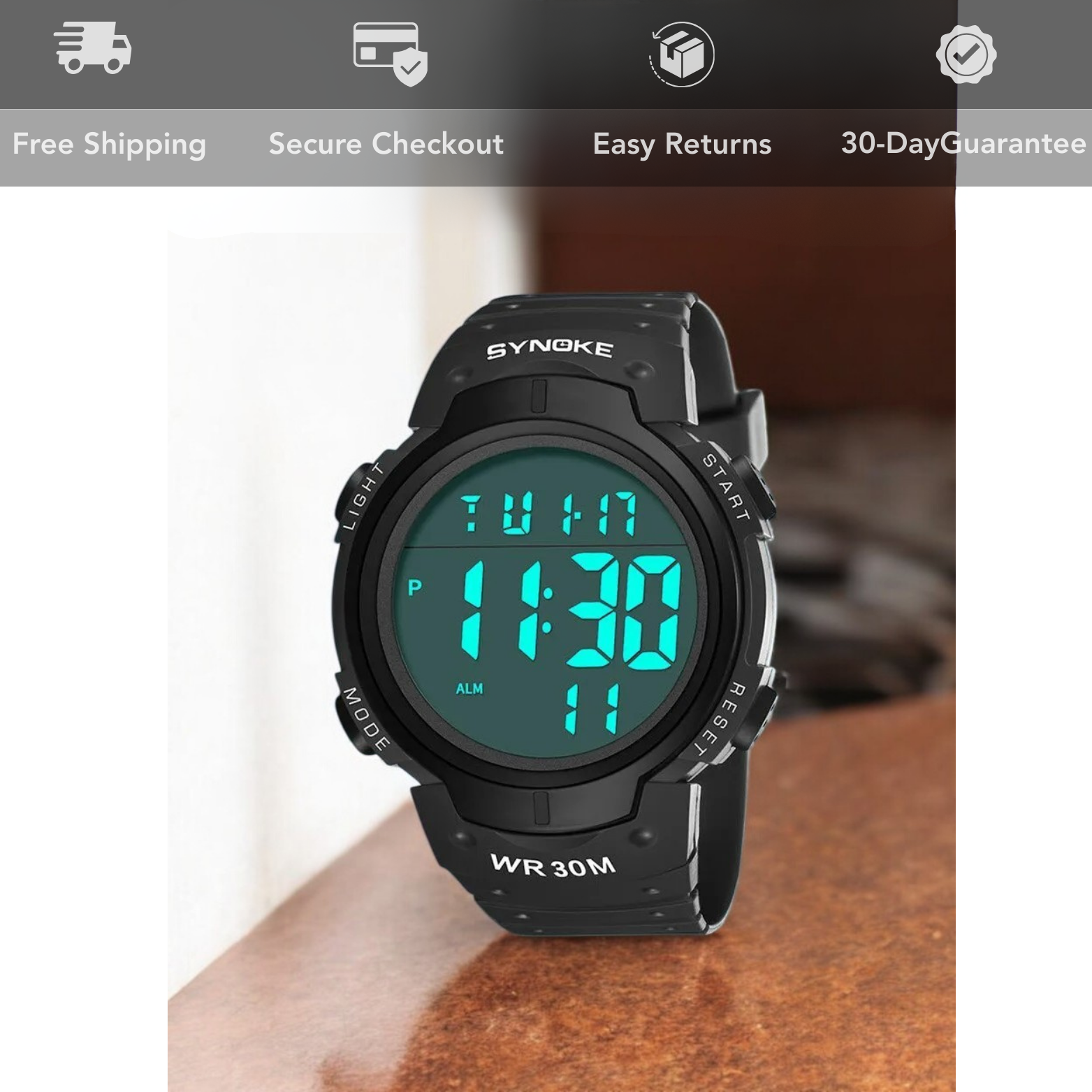 Waterproof Sports Watch