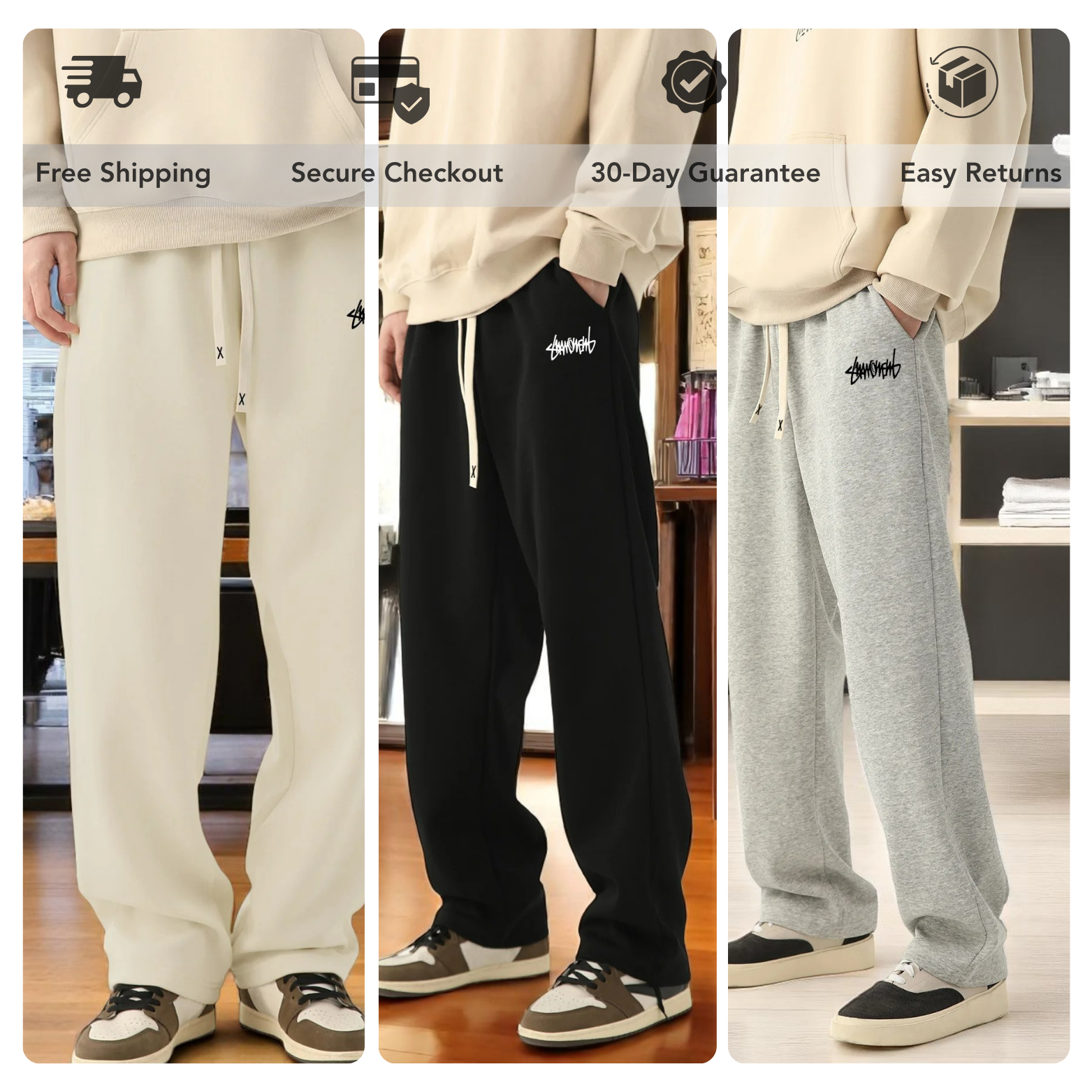 Baggy Jogger Pants