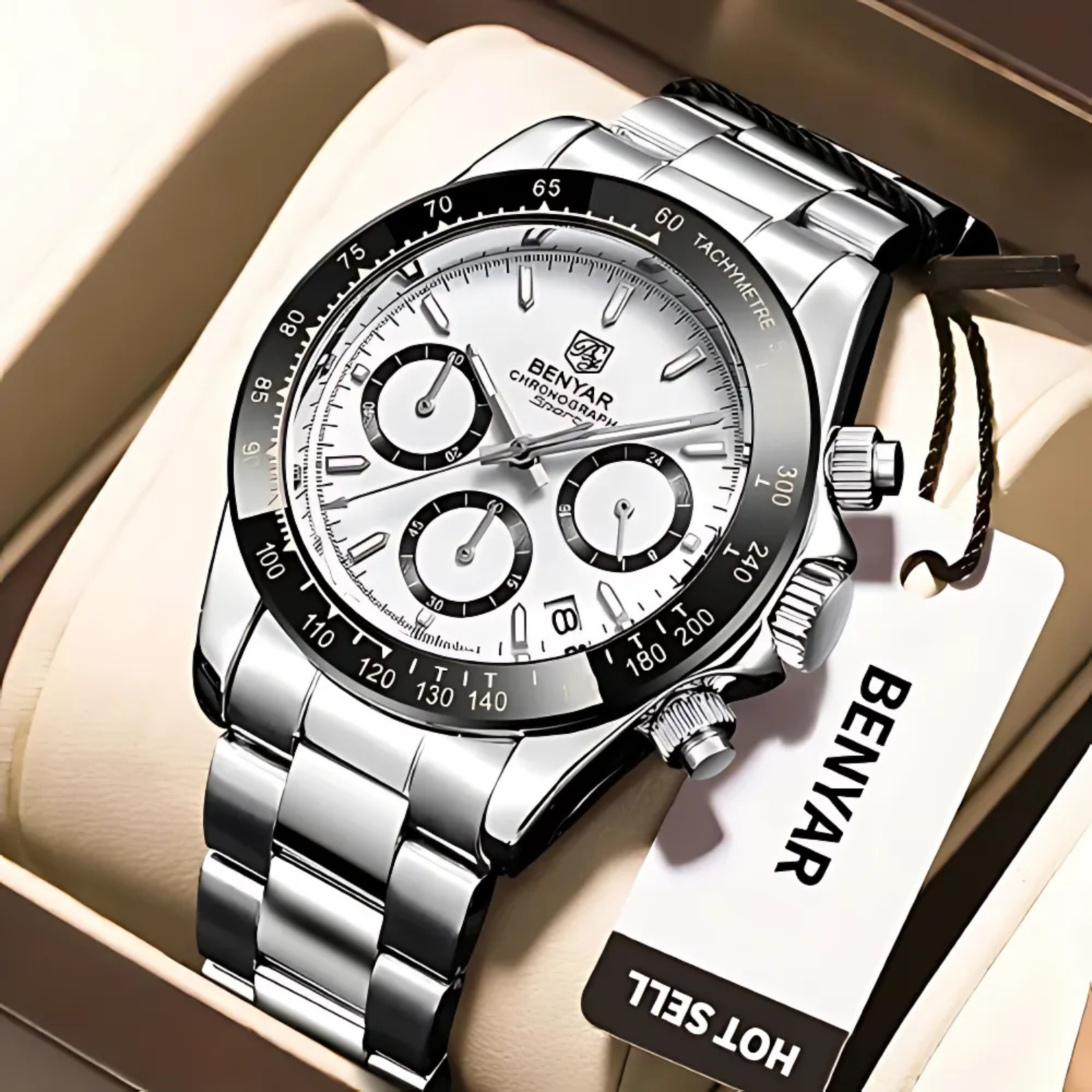 Stainless Steel Mechanical Watch