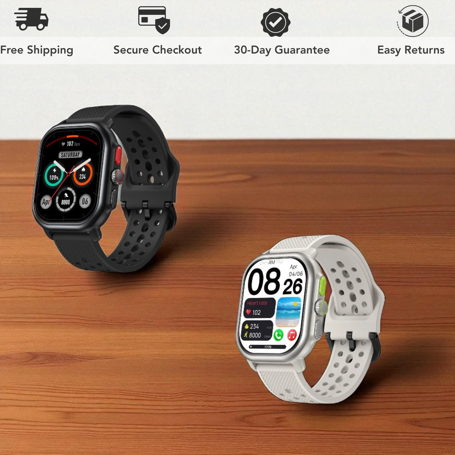 AMOLED GPS Smartwatch for Men
