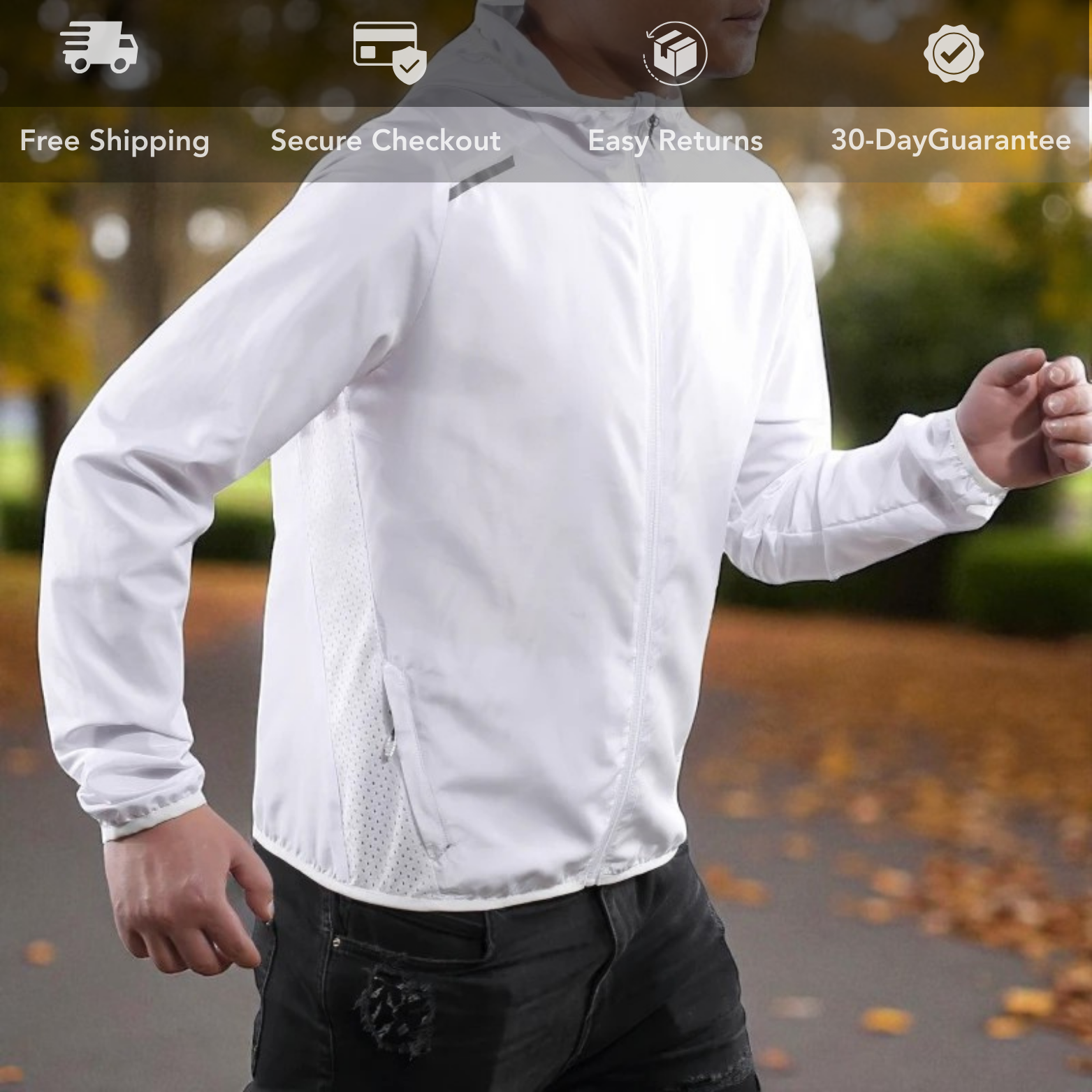 Men’s Sunproof Rain Jacket