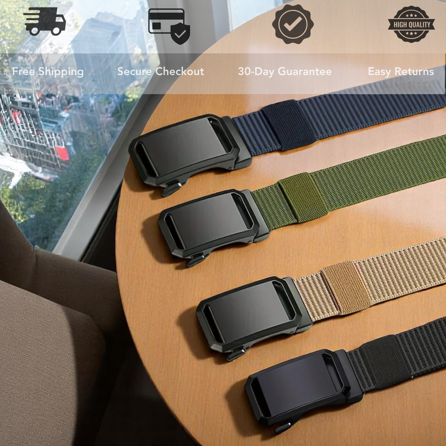 Men's Tactical Belt