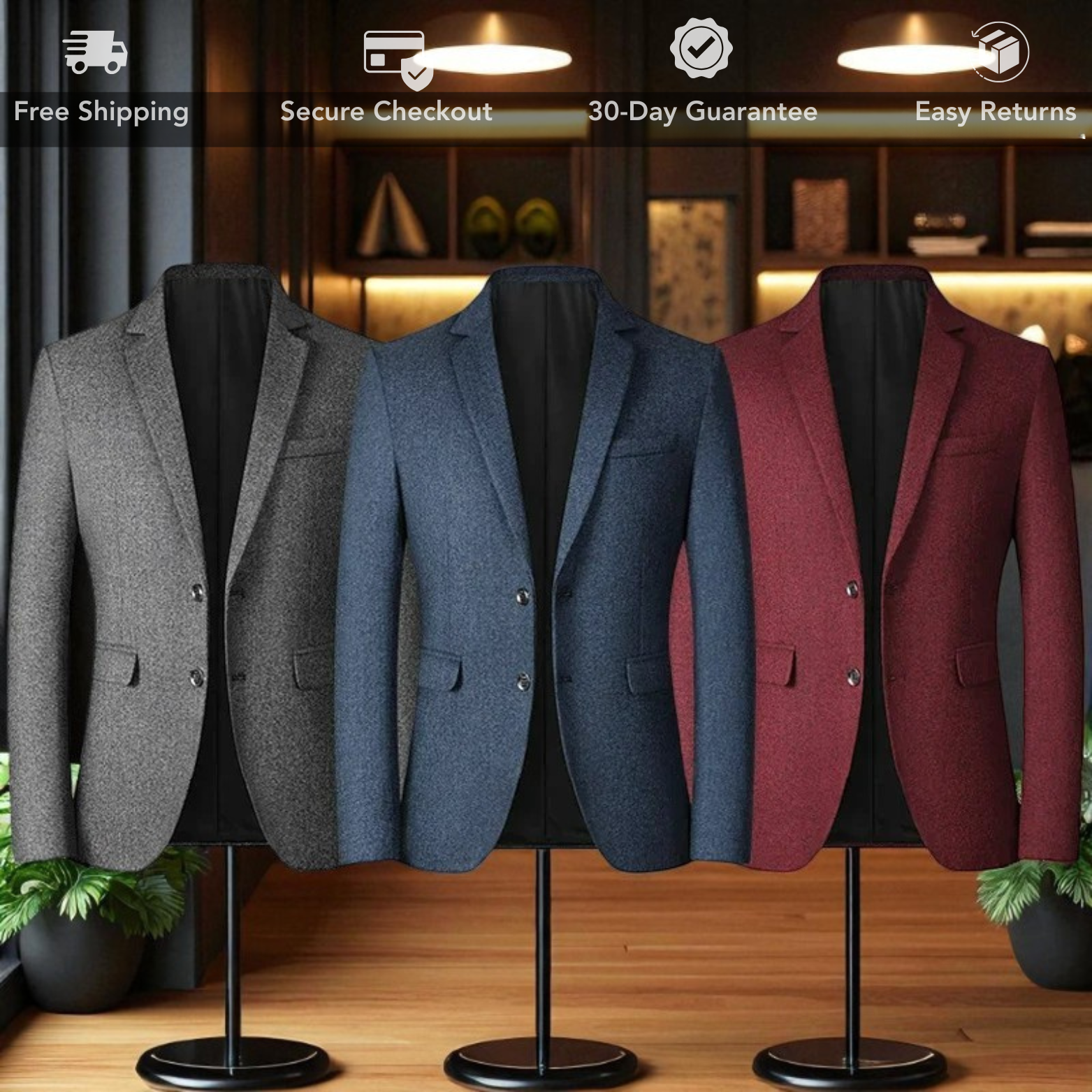 Solid Formal Blazer 2025
