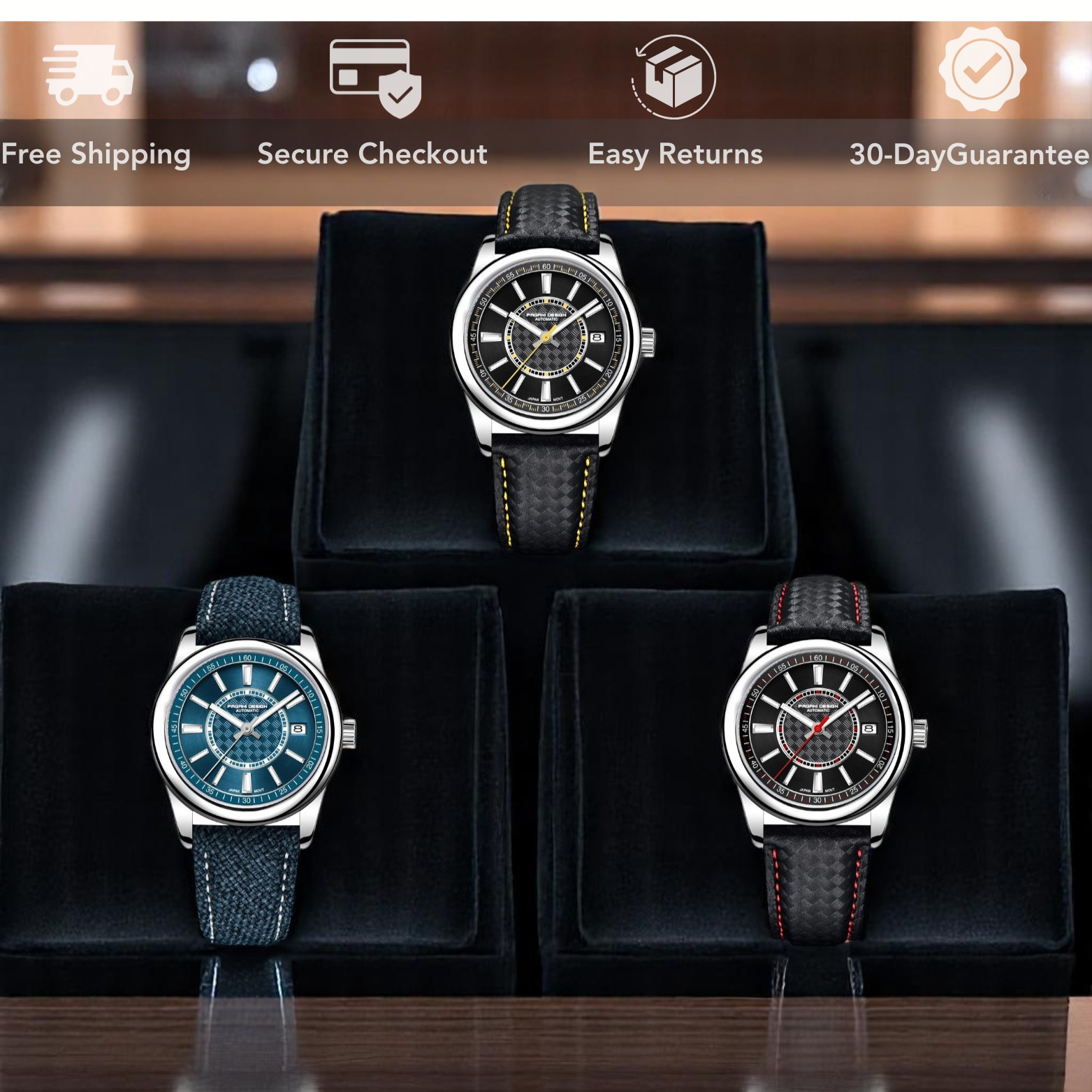 PAGANI Sapphire Sports Watch