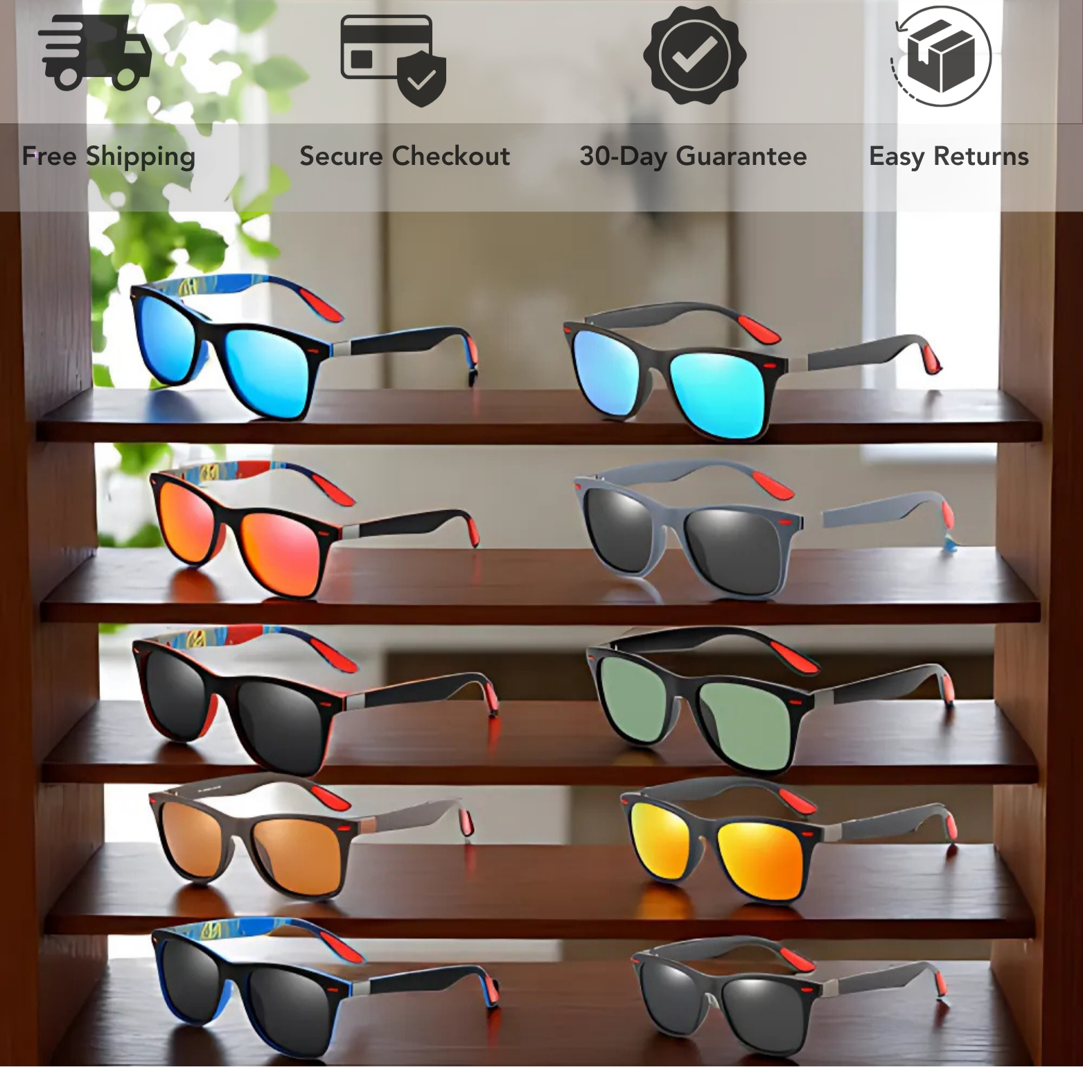 Classic Polarized Glasses