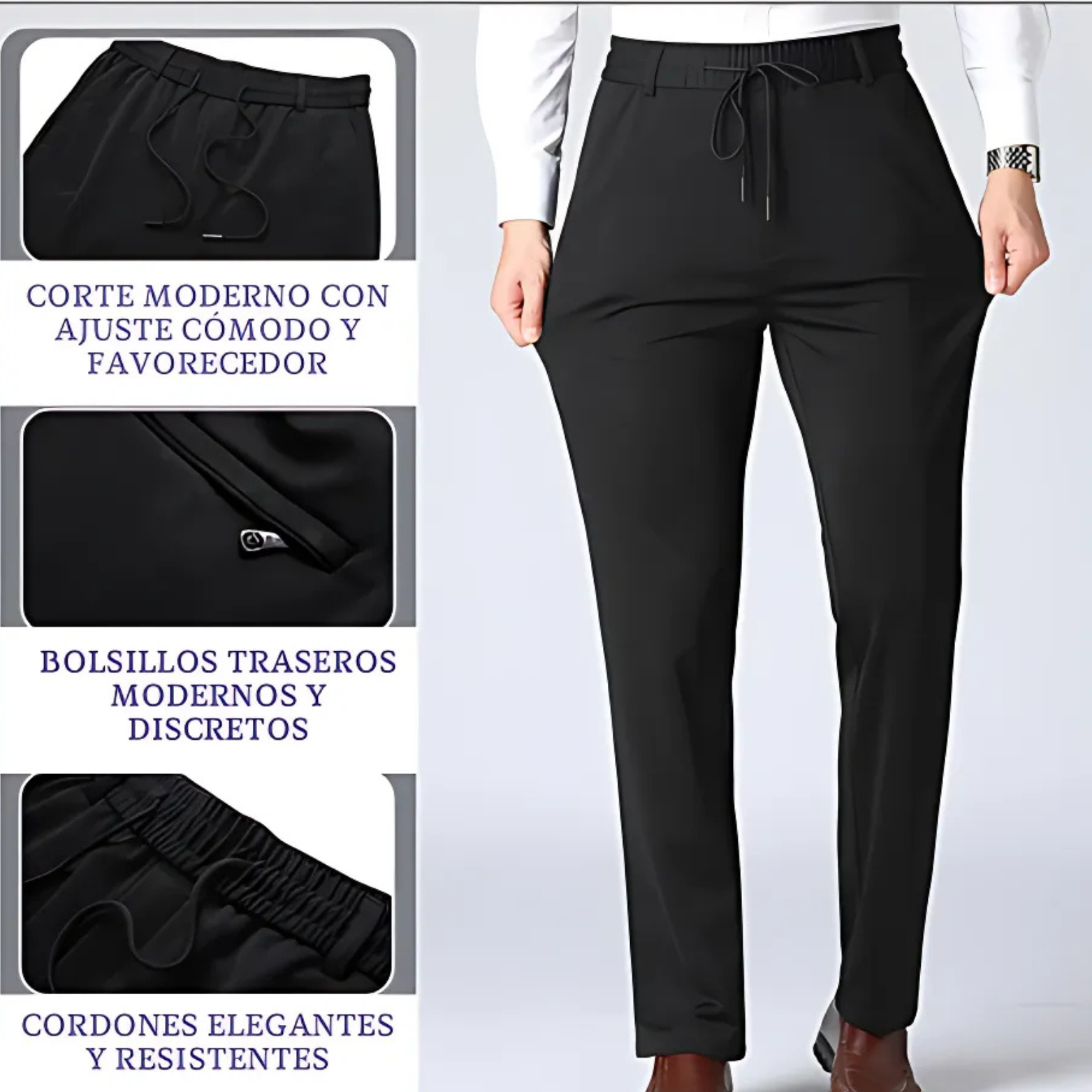 Pantalón Formal Tela de Algodon