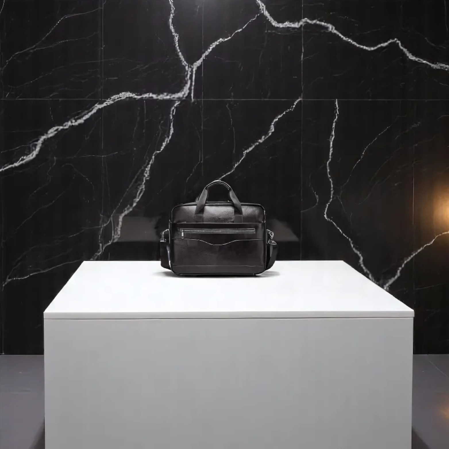 Genuine Leather Executive Briefcase
