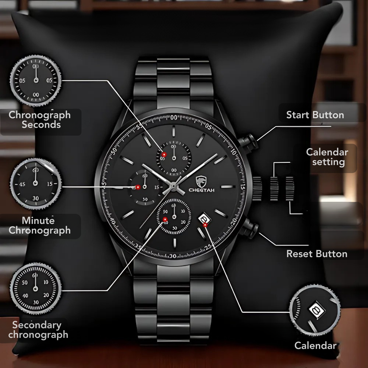 Fx Power Steel Watch