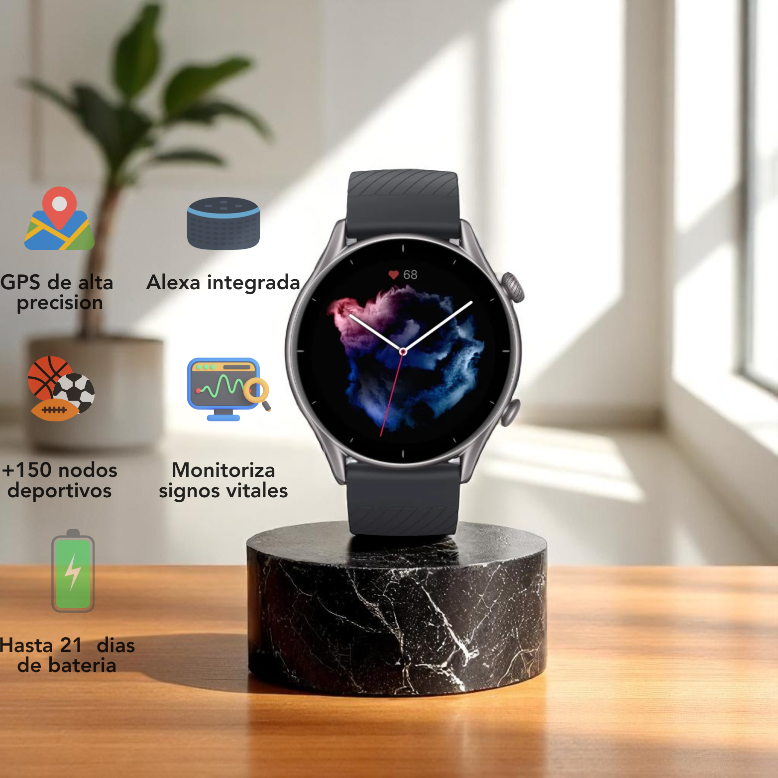 Amazfit GTR 3 Smartwatch GPS