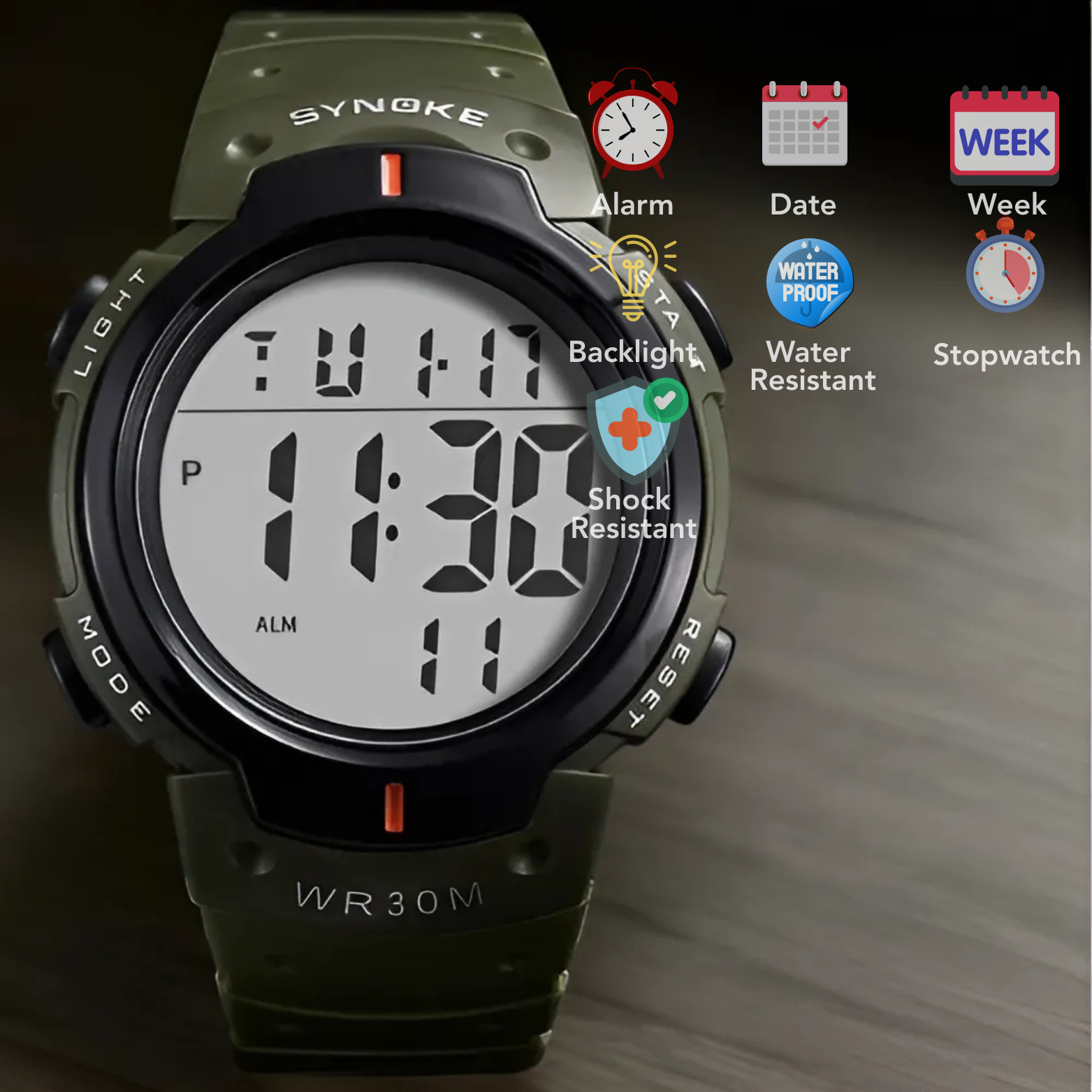 Waterproof Sports Watch