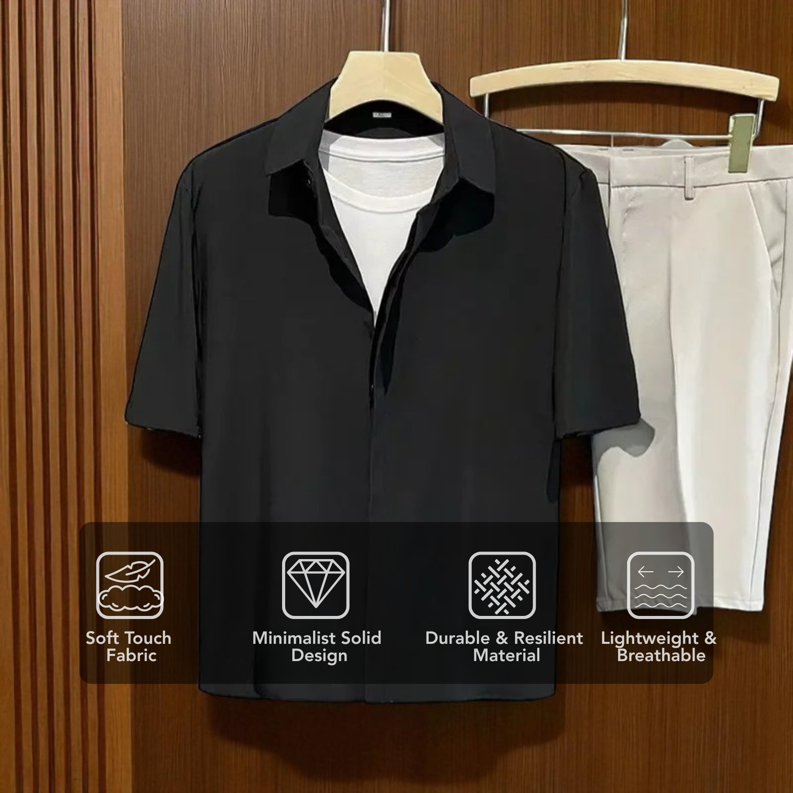 Casual Anti-Frizz Summer Shirt