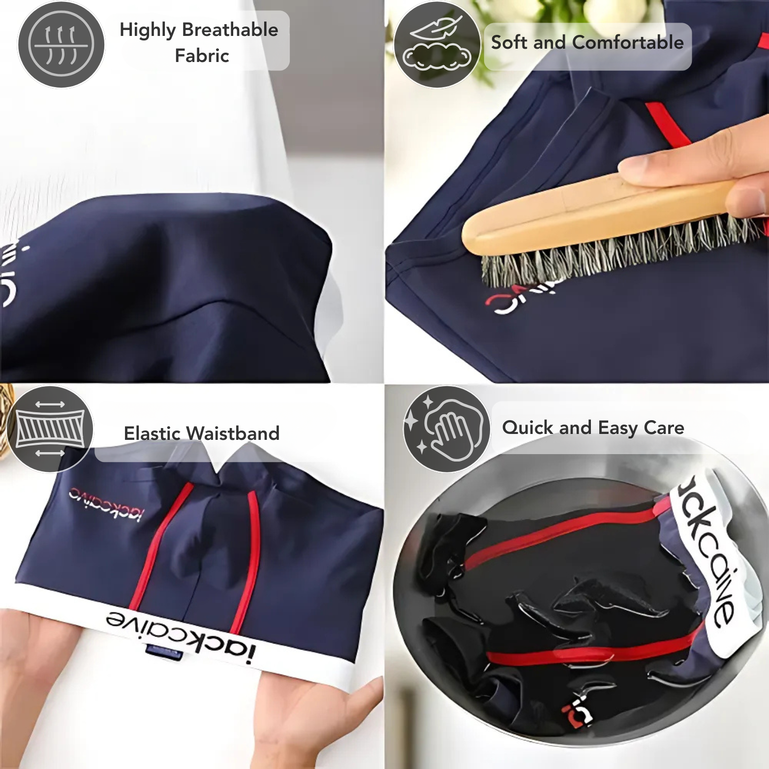 Men's Breathable Cotton Boxers