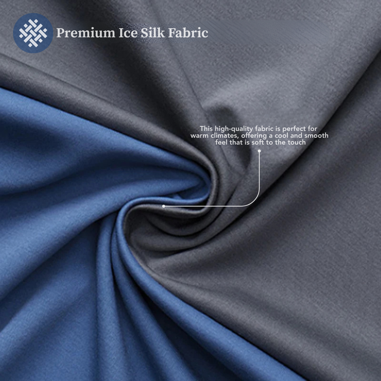Formal Cold Silk Short-Sleeved Shirt