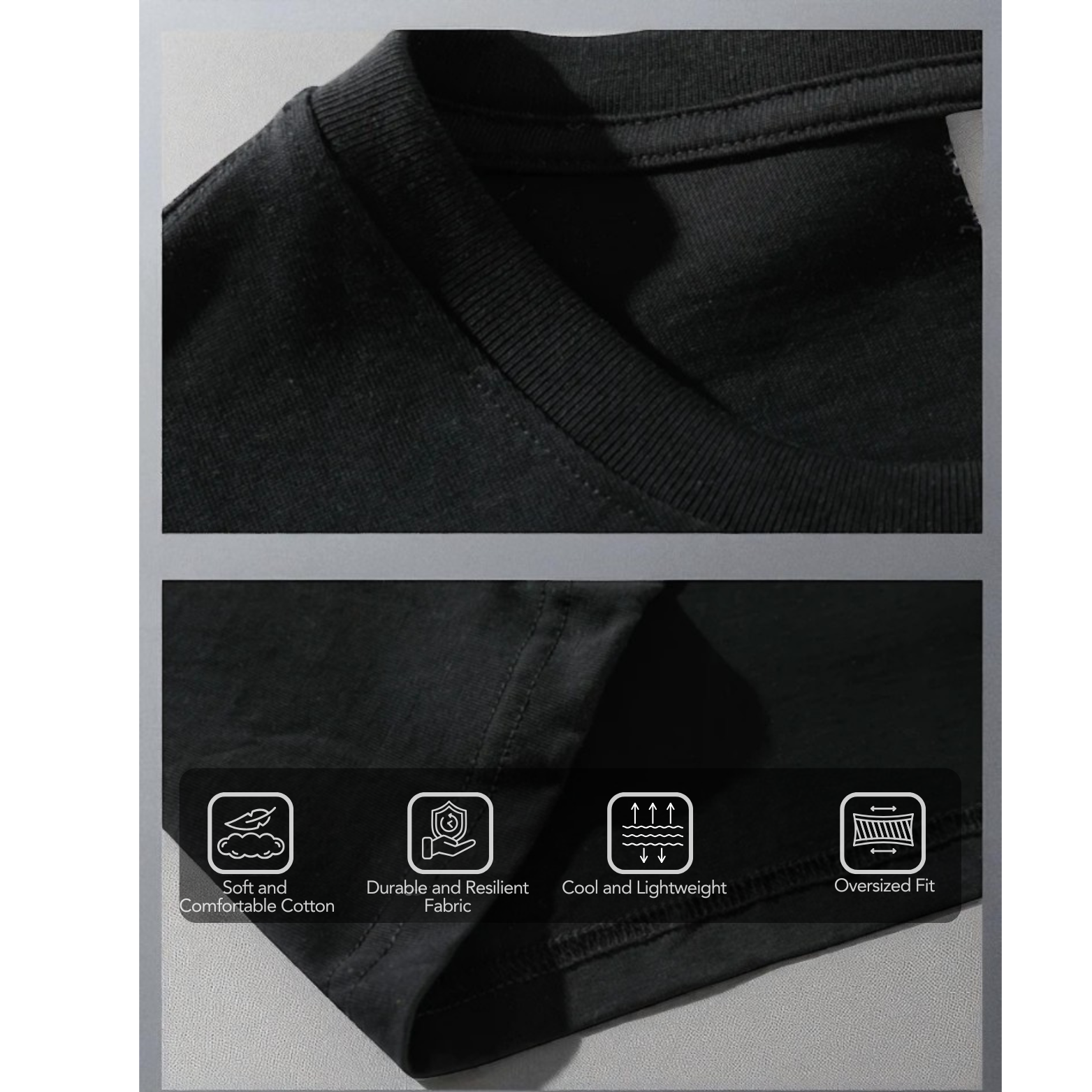 Men's Oversized Hip Hop T-shirt